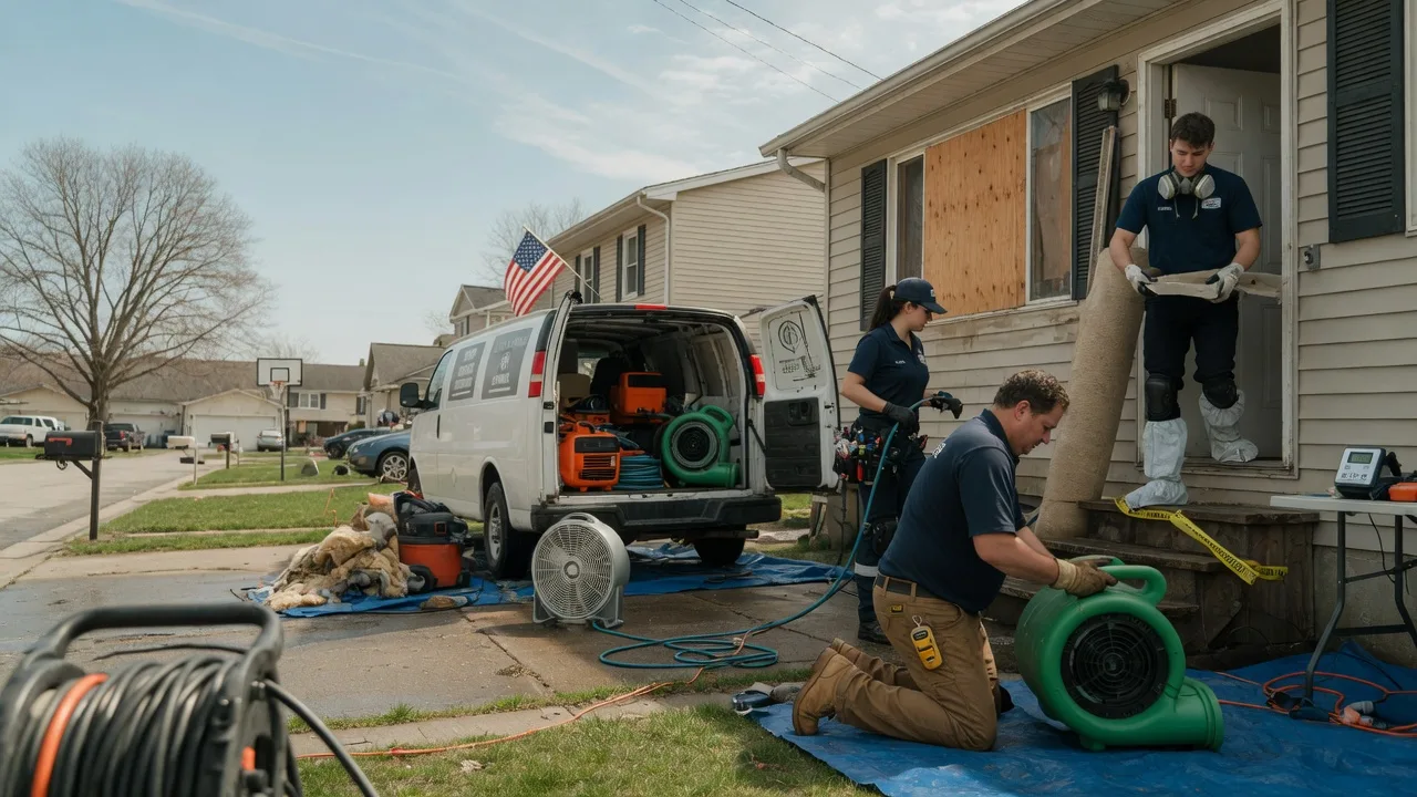 Water Damage Restoration in Milton, LA near me